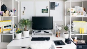 Work desk at home