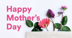 Mother's Day greeting with flowers