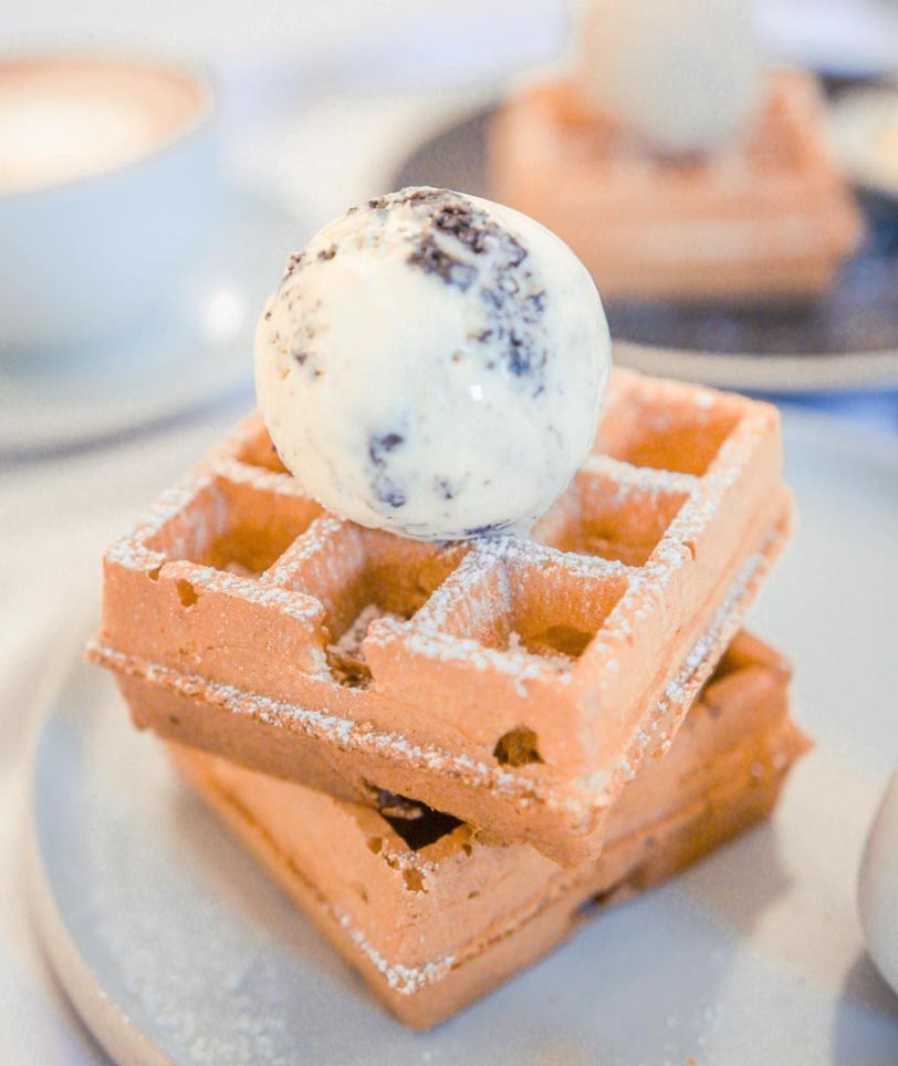 Waffle at Creameal