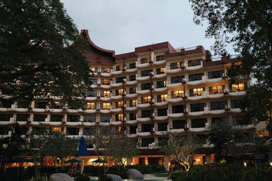 a building with many rooms